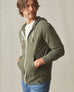 Men's Lightweight Full Zip - Forest Night Heather